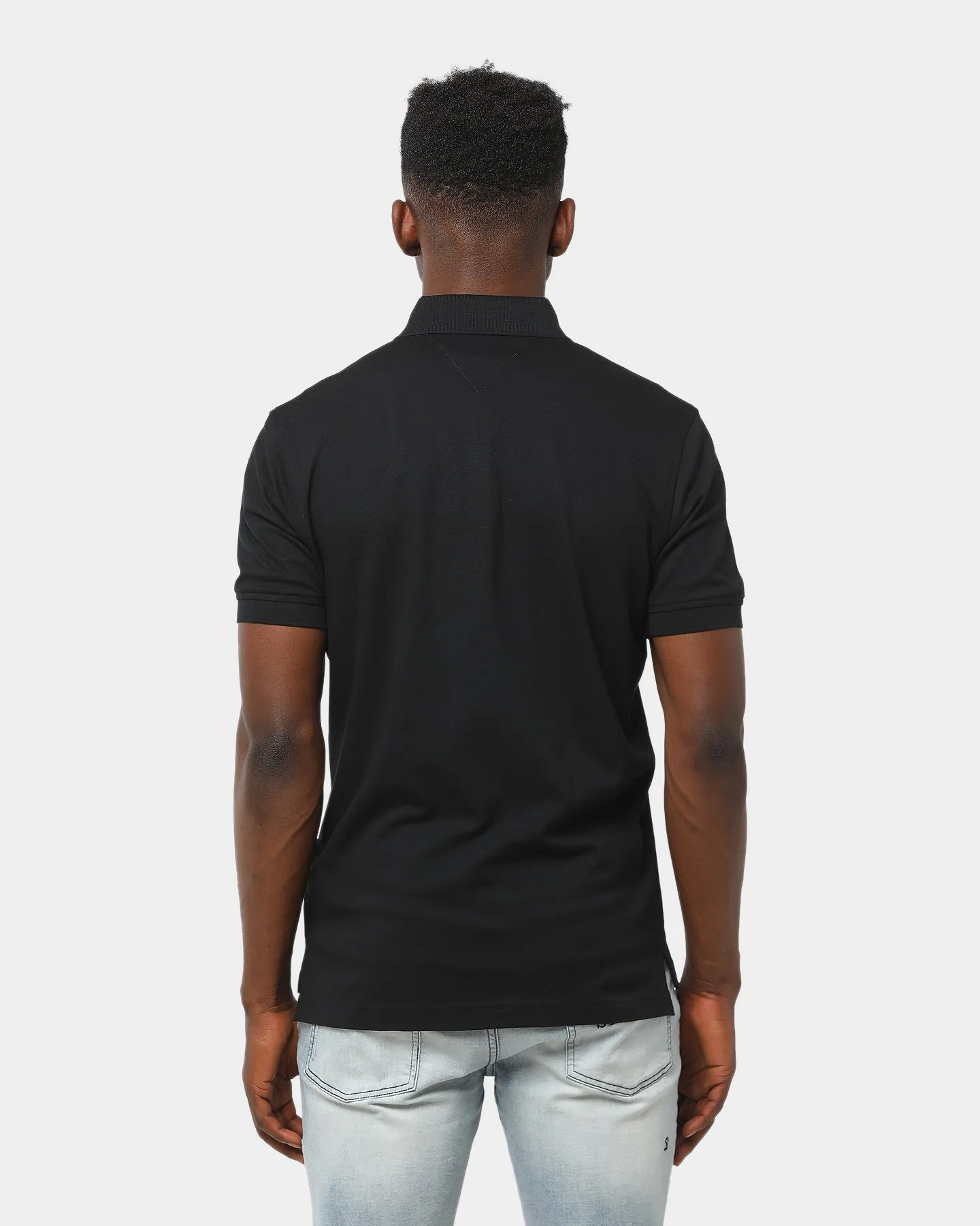 Tommy Jeans Tommy Regular Polo Flag Black