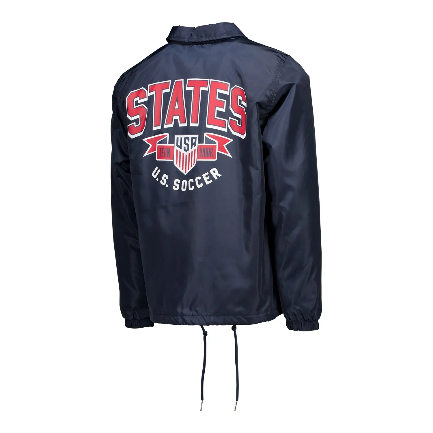 Unisex USA Roots Navy Coaches Jacket