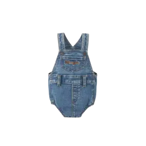 Wrangler Kid's Baby Girls Gianna Denim Romper